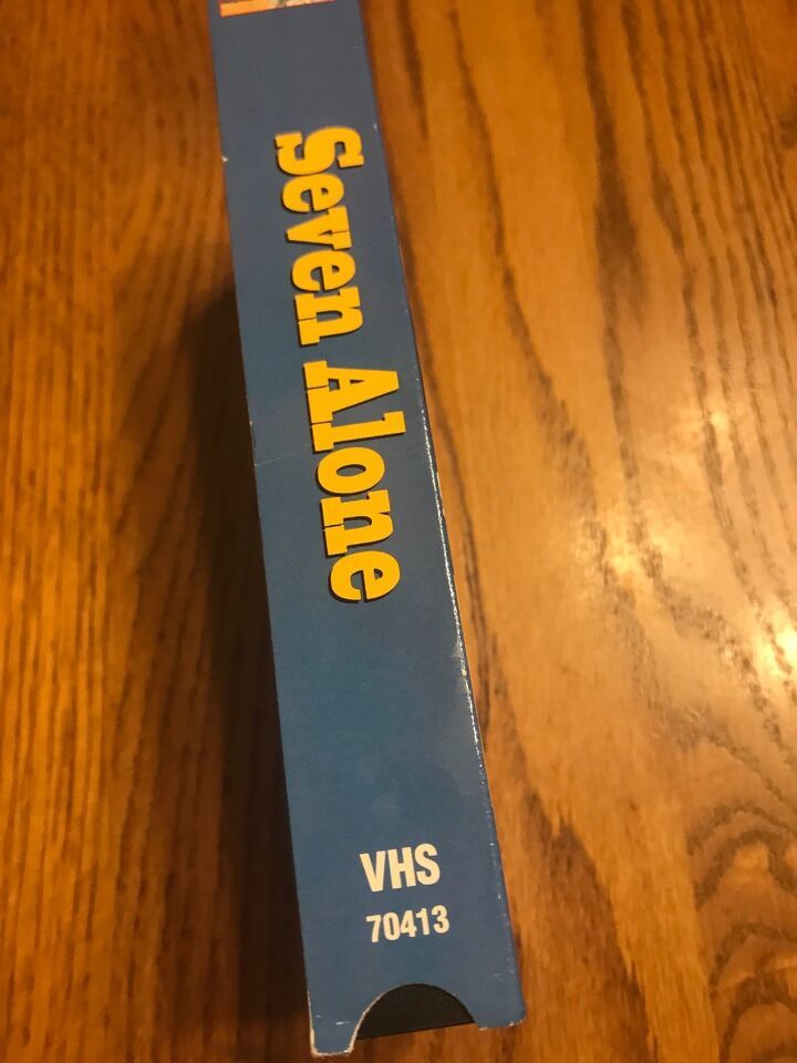 Seven Allein Vhs-Video Klebeband Film Aldo Ray Anne Collins Item image 2