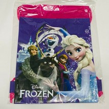 Disney Frozen Elsa with friend Purple Drawstring Bag School Backpack - £11.60 GBP