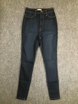Vibrant Skinny Jeans Women 11 Blue Denim Stretch Pants Low Rise Womens C... - £16.61 GBP
