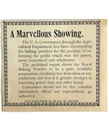 Royal Baking Powder 1894 Advertisement Victorian New York Bake Flour ADB... - $27.87 CAD