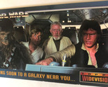 Star Wars Widevision Trading Card 1994  #SWP1 Coming Soon To A Galaxy Ne... - $2.48