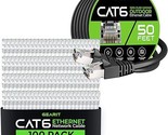 GearIT 100Pack 1ft Cat6 Ethernet Cable &amp; 50ft Cat6 Cable - £224.15 GBP