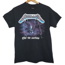 METALLICA Ride The Lightning Graphic Band T Shirt - Men&#39;s Medium (see me... - £11.89 GBP