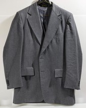 Kaufmann&#39;s Pittsburgh Cavalier Men&#39;s Gray Sports Coat Jacket w/ Vest - £78.29 GBP