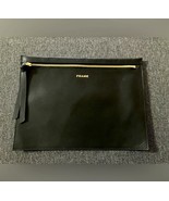 Frame Leather Black LEATHER Clutch Bag Purse - $52.95 CAD