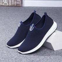 New Men Canvas Shoes Fashion Loafers Spring Autumn Plimsolls Male Cloth Shoes Ca - £53.49 GBP