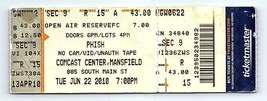 Phish Untorn Konzert Ticket Stumpf Juni 22 2010 Mansfield Massachusetts - £39.41 GBP