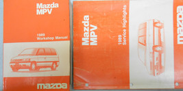 1989 Mazda MPV Servizio Negozio Riparazione Manuale Set Fabbrica OEM Raro Come M - $19.99