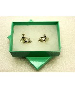 Silver Tone Screw-Back Earrings, Crystal Rhinestones, Fashion Jewelry, J... - $181.89 MXN
