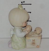 1988 Precious Moments ALWAYS ROOM FOR ONE MORE #C-0009 HTF Rare Members ... - $34.48