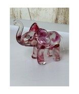 Lenox Hand Blown Glass Elephant Figurine Pink Swirl Art Collectible Figu... - $367.85 MXN Lenox Hand Blown Glass Elephant Figurine Pink Swirl Art Collectible Figu... - $367.85 MXN