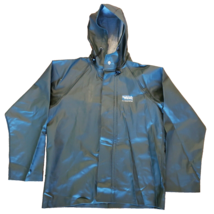 Viking Journeyman Jacket Mens Small Hooded Waterproof 4125J Green Oil Re... - $414.91 MXN