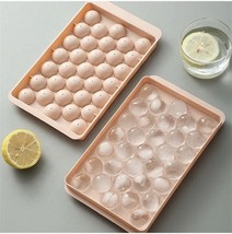 2 Pack Round Ice Cube Maker Silicone Tray for Freezer with Lid （random c... - $8.50