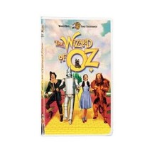 The Wizard of Oz [VHS] Warner Bros Family Entertainment Judy Garland Rated G - £6.84 GBP