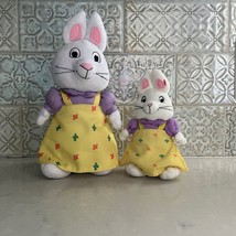 Max &amp; Ruby (2) Plush Bunny Rabbit Animals Dolls - $33.85