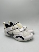 Nike SuperRep Indoor Cycling Shoe White/Black CJ0775-100 Women&#39;s Size 7.5 - £78.65 GBP