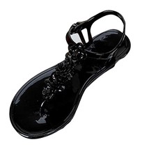 Summer Platform Women Jelly Shoes Breathable Comfort Ladies Casual Waterproof Fl - £22.28 GBP