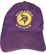 VTG Minnesota Vikings Purple Drew Pearson Game Day Hook &amp; Loop Adjustabl... - $30.91 CAD