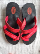 Floopi- US Size 10 Sandals “Yoga Mat” Comfortable RED - £11.71 GBP
