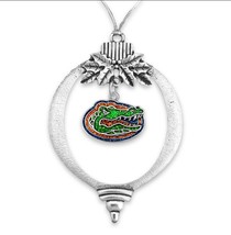 43439 Florida Gators Glitter Logo Bulb Christmas Ornament - £12.44 GBP