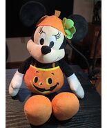 Minnie Mouse in Jack-o-Lantern Halloween Pumpkin Costume Disney Plush 20" - €17,00 EUR