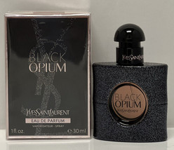 Black Opium by Yves Saint Laurent, 1.Oz 30ml Eau De Parfum Spray Women New - £47.37 GBP