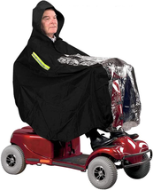 Mobility Scooter Rain Cover Waterproof Material Protect You and Your Scooter fro - $27.10