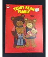 Teddy Bear Family Paper Dolls Whitman Vintage 1982 Uncut - $13.96