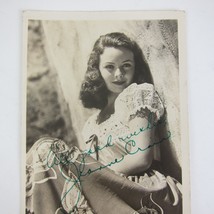 Jeanne Crain Autograph Signed Photograph 5x7 Actress Beauty Vintage Portrait - £112.02 GBP