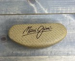 Maui Jim Tan Herringbone Basket Weave Sunglasses Eyeglasses Hard Case - £15.87 GBP