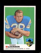 1969 TOPPS #202 JACQUE MACKINNON VG CHARGERS *X52752 - $2.21