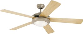Westinghouse Lighting 7234100 Comet Indoor Ceiling Fan with Light, Brushed - £120.30 GBP