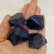 Rough Blue Goldstone Chunks Healing Crystal Mineral Rocks Specimens Gift... - £11.73 GBP