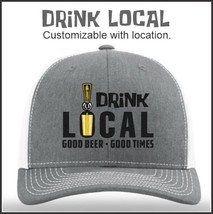 Richardson 112 Truckers Hat with Drink Local Theme - $16.00