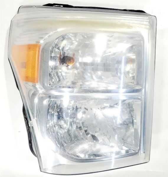 Right Headlamp Assembly Cloudy PN BC34-13005-A OEM 2012 Ford F55090 Day Warra... - $89.08