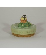 MARJOLEIN BASTIN HALLMARK NATURES SKETCHBOOK BIRD CANDLE JAR COVER TOPPER - £6.99 GBP