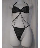 Baci Lingerie Women&#39;s SM Black Lace Halter Top R - €12,08 EUR