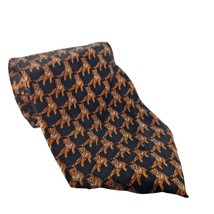 Museum Artifacts Tiger All Over Print Big Cat Novelty 100% Silk Necktie - £16.07 GBP