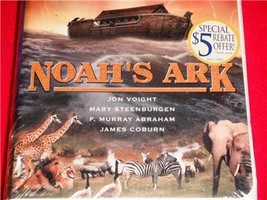 Noah&#39;s Ark Hallmark VHS New Sealed Jon Voight Mary Steenburgen James Coburn - £7.06 GBP