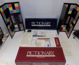 Vintage Pictionary Board Games First and Second Editions  - £23.68 GBP