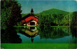 Opera House Reflection Lake Sun Valley ID Idaho 1967 Chrome Postcard A9 - £3.19 GBP