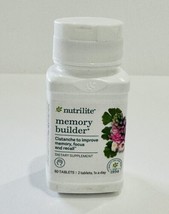 Amway Nutrilite Memory Builder 60 Tablets, Cistanche Exp 07/2025 Sealed - $39.60