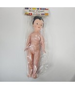 FIBRE CRAFT WORLD FRIENDS ORIENTAL DOLL 13&quot; + DOLL CLOTHES PATTERN 1988 ... - $21.86 CAD