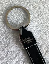 Evan Williams Bourbon Keychain Metal &amp; Leather - £14.82 GBP