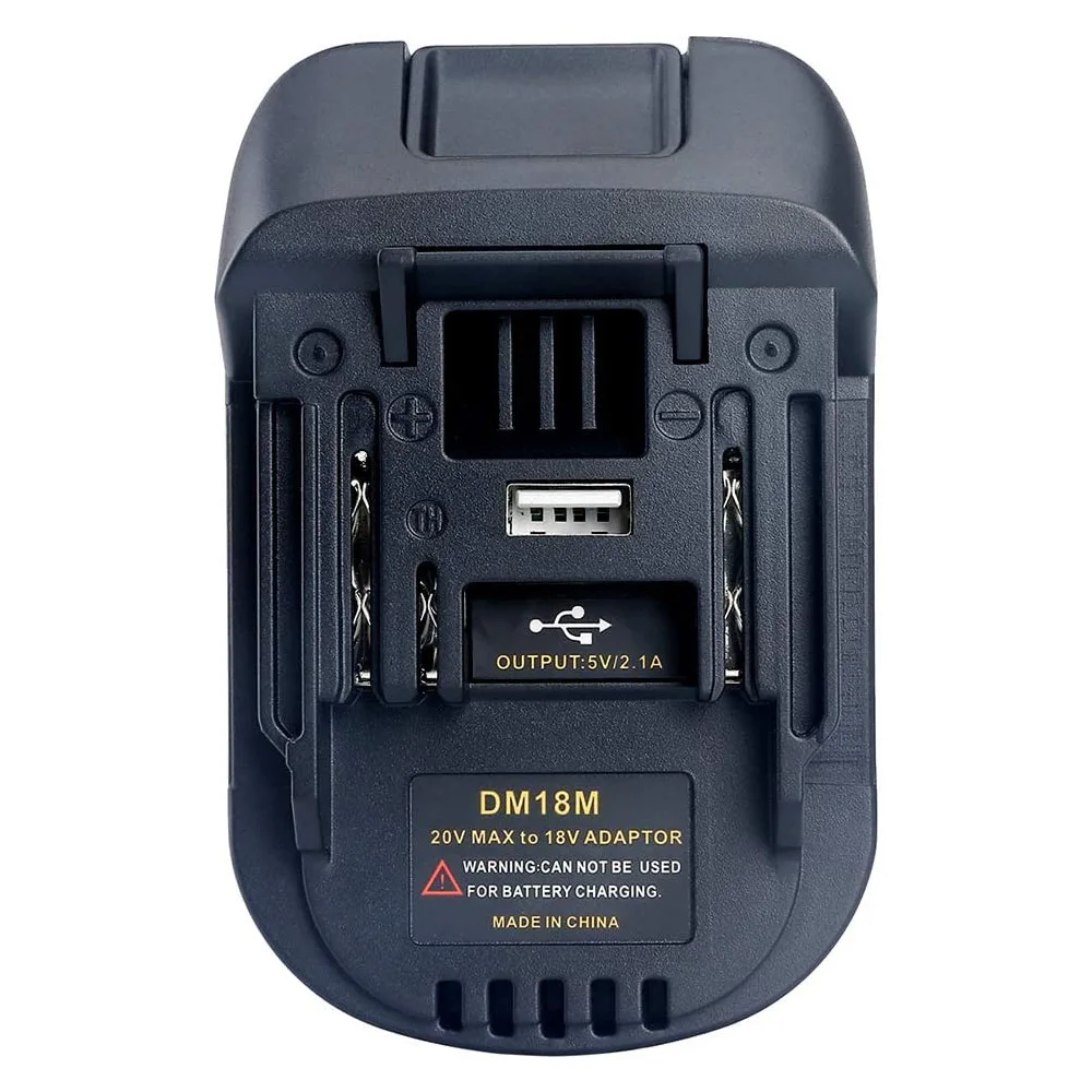 DM18M Battery Convertor Adapter for Milwaukee M18 18V for Dewalt 20V Battery Con - £178.44 GBP