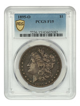 1895-O $1 PCGS F15 - $483.79