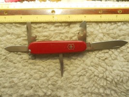 Victorinox Tinker Swiss Army knife in red- no straight pin, Basic SAK - $10.40