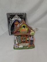 Vintage 1998 Creepy Hollow  Post “Ghost Office” Mini Light Up Halloween House - £14.72 GBP