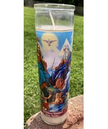 Holy Trinity 8 Inch Candle - $13.56 CAD