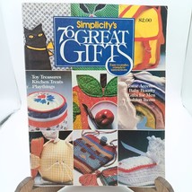 Vintage Craft Patterns Magazine, Simplicity 76 Great Gifts Easy to Make ... - $11.65